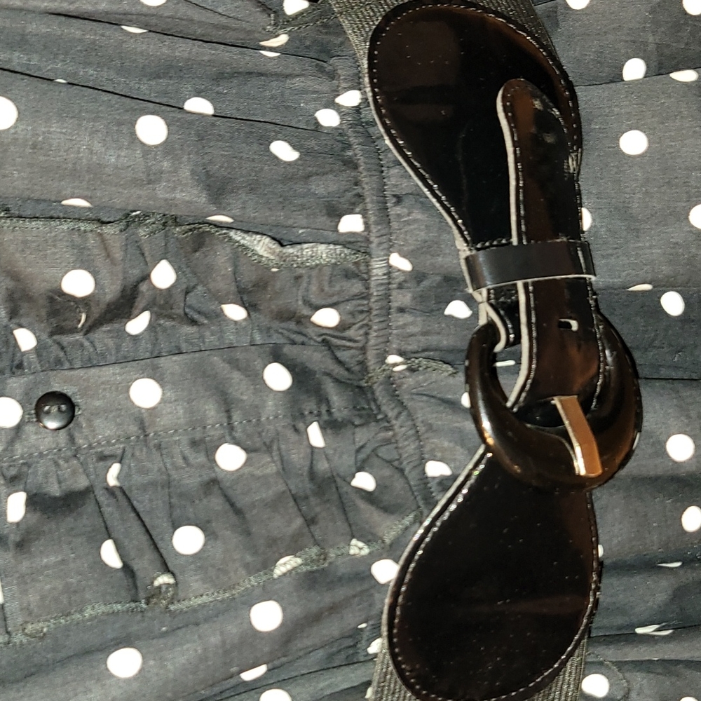 Bailey Blue Polka Dot Dress - Picture 4 of 10